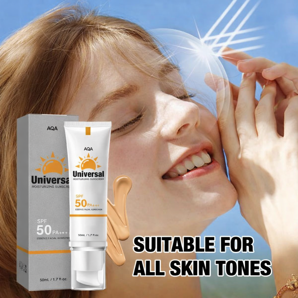 🌞💧 AQA™ Comfort, Hydration, and SPF 50 — All in One Tube 🌸🌊