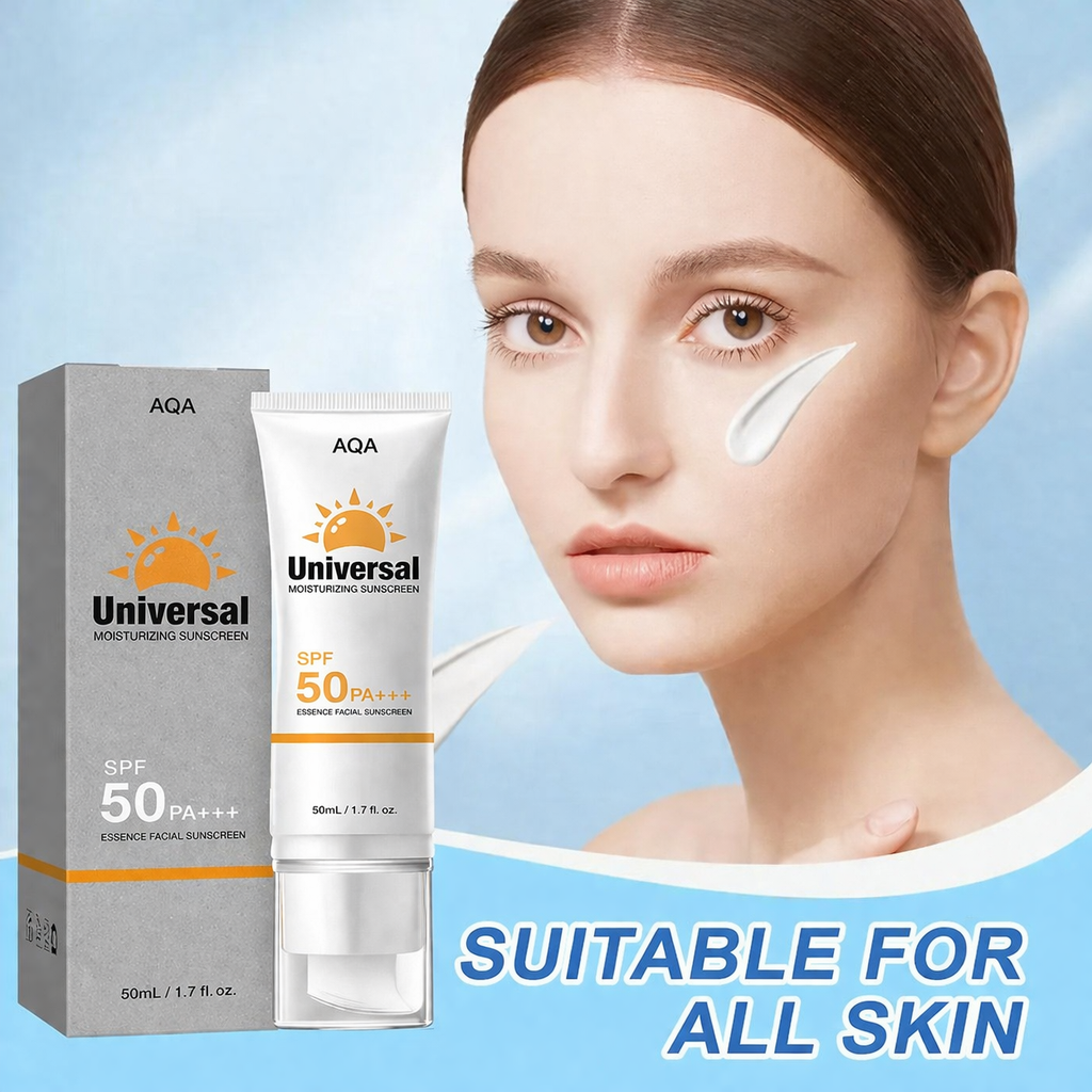 🌞💧 AQA™ Comfort, Hydration, and SPF 50 — All in One Tube 🌸🌊