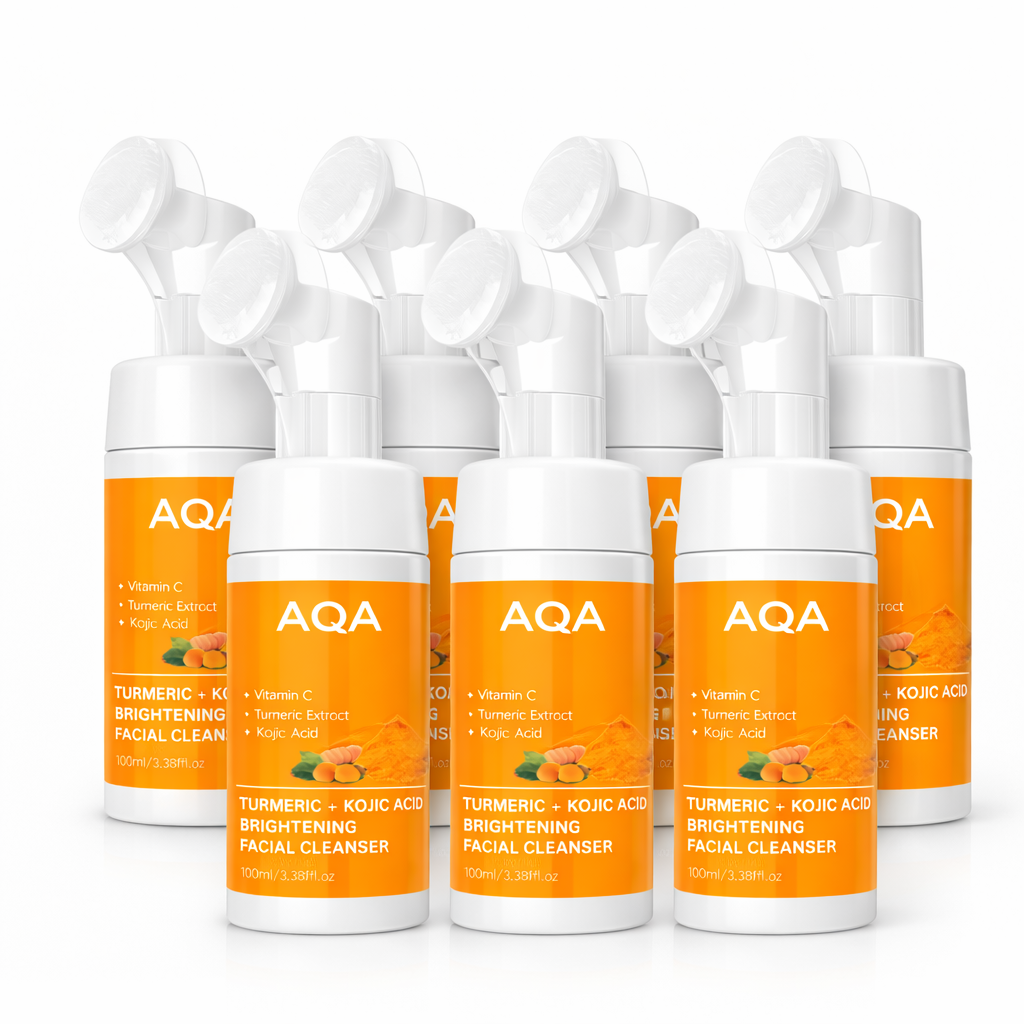 🧠✨AQA™ Deep Cleansing Turmeric Facial Cleanser for Dull & Uneven Skin🌿🧡
